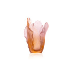 Daum Tulipe Vase — Amber Pink Small 125ex