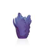 Daum Tulipe Vase — Ultraviolet