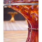 Daum Végétale 6 Piece Table Sculpture – Amber, lifestyle view