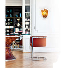 Daum Végétale 6 Piece Table Sculpture – Amber, lifestyle view