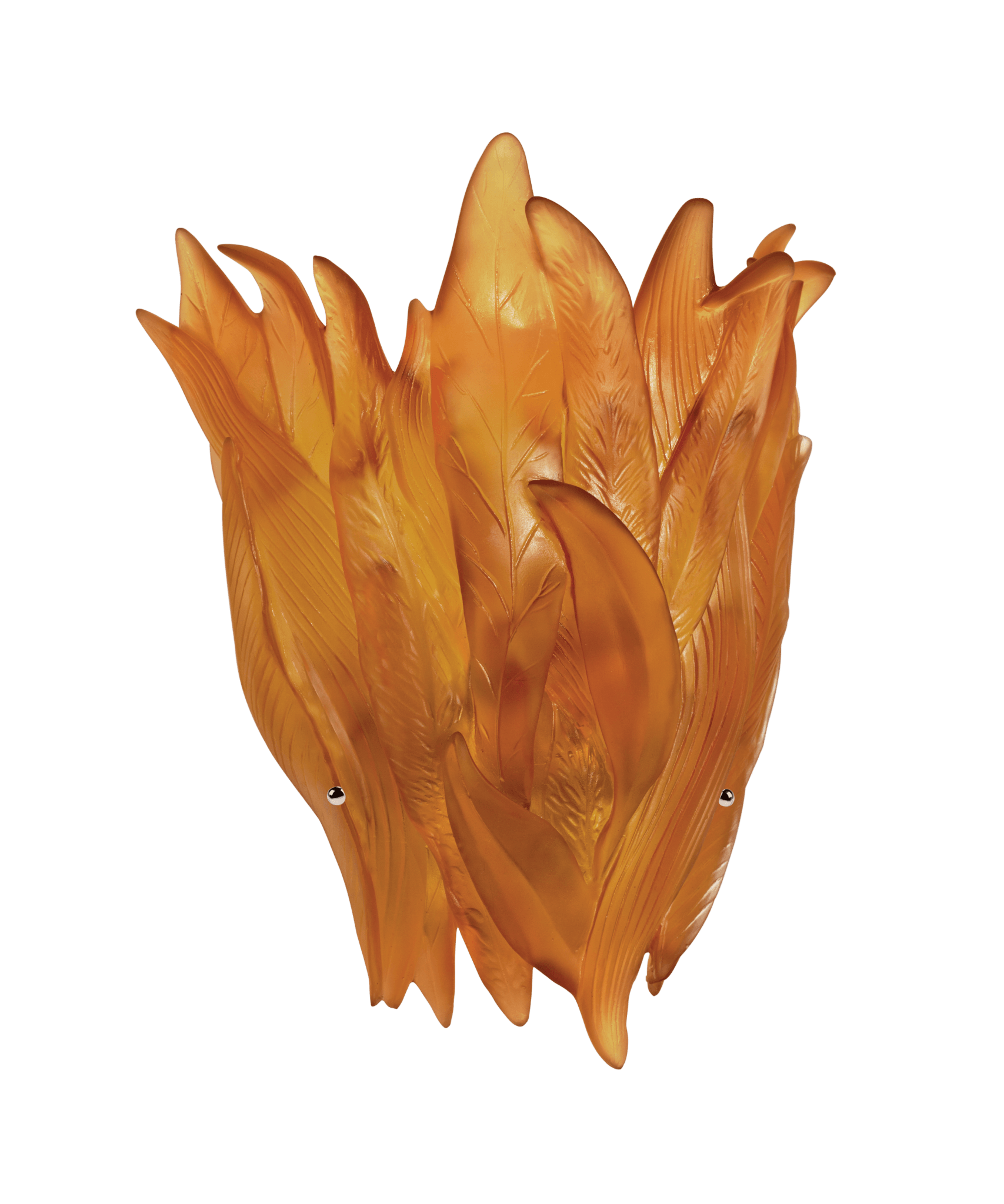 Daum Végétale Wall Lamp Wall Sconce — Amber