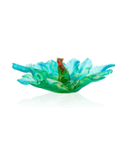 Daum Voyage Tropical Centerpiece Sculpture