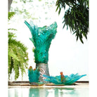 Daum Voyage Tropical Centerpiece Sculpture, lifestyle view