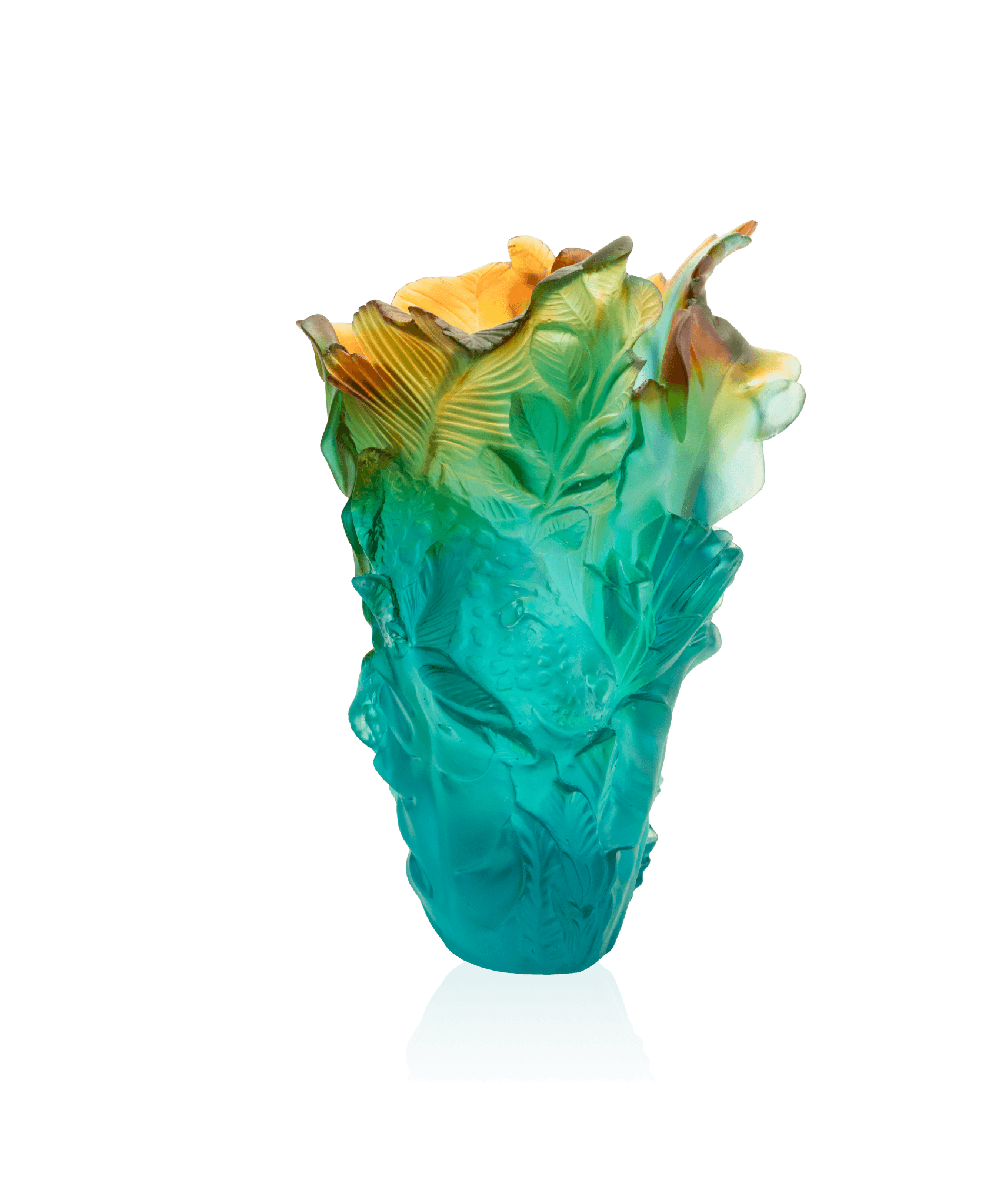 Daum Voyage Tropical Large Vase