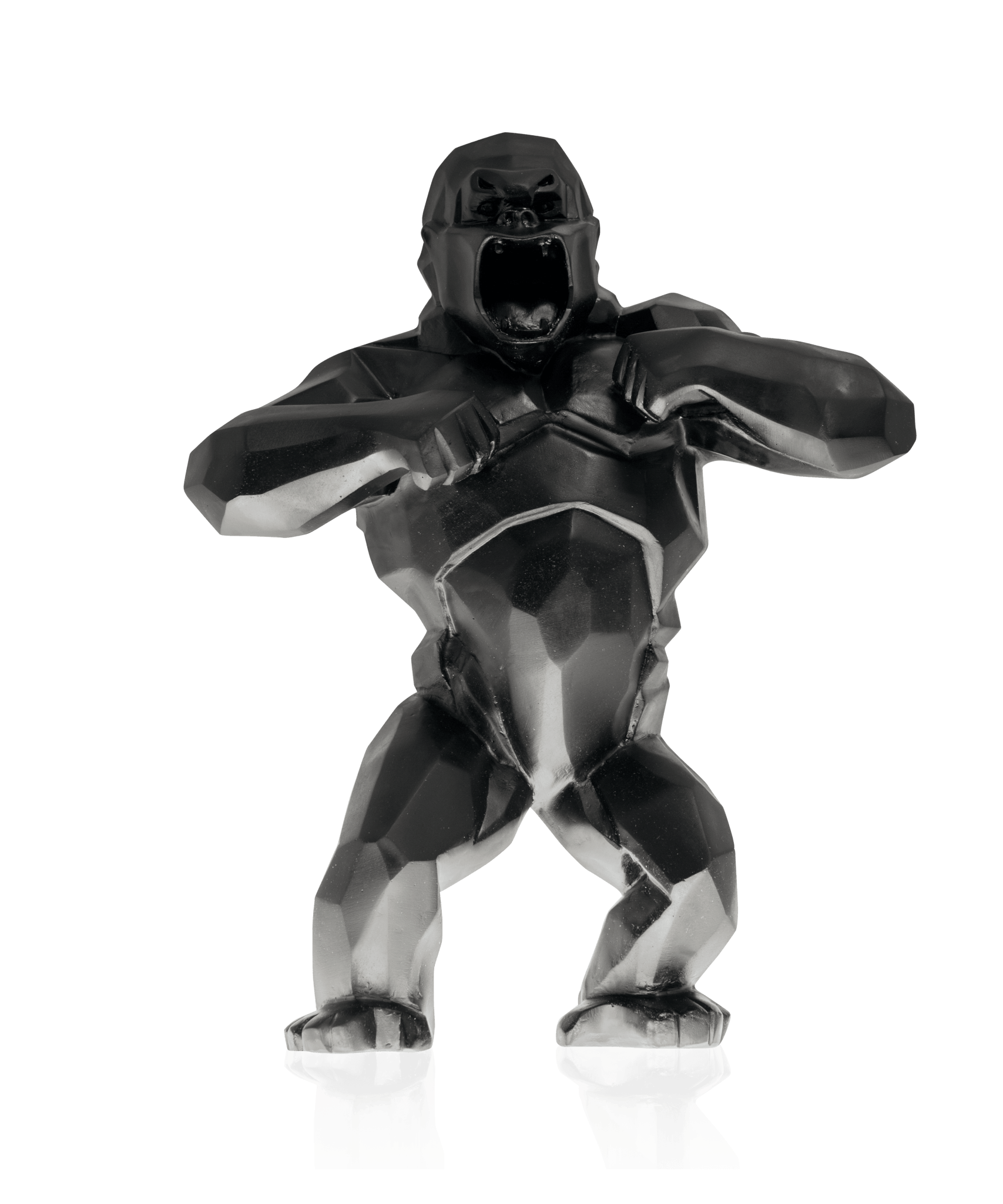 Daum Wild Kong By Richard Orlinski 99ex Sculpture — Black