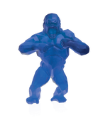 Daum Wild Kong By Richard Orlinski 99ex Sculpture — Blue