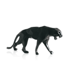 Daum Wild Panther By Richard Orlinski 99ex Sculpture — Black