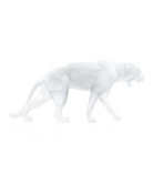 Daum Wild Panther By Richard Orlinski 99ex Sculpture — White
