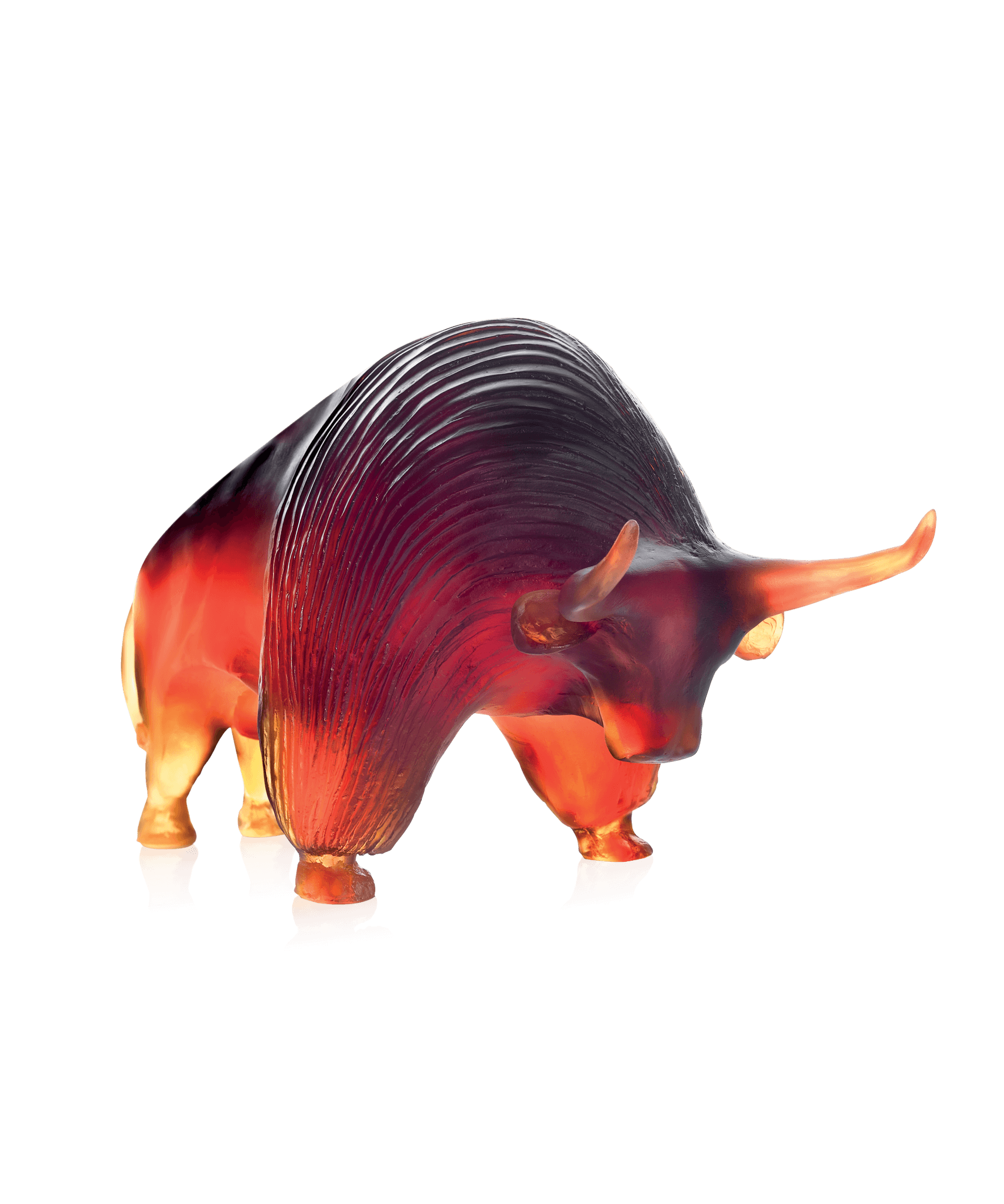 Daum Zebu By Xavier Carnoy 1000ex Sculpture
