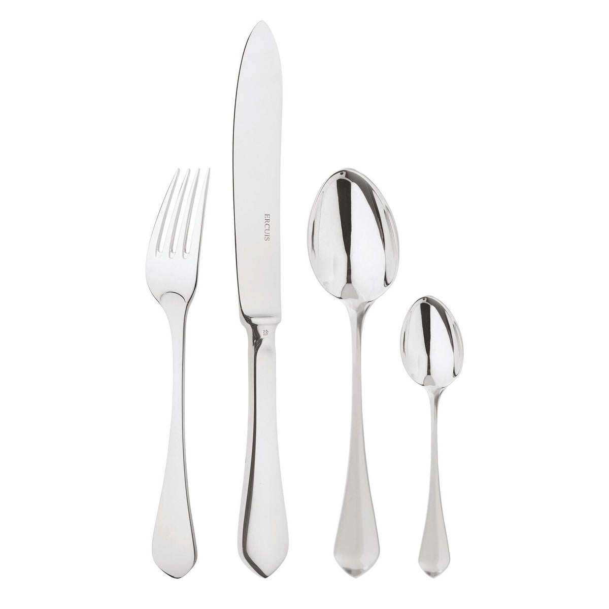 Ercuis Citeaux Flatware Set, 24 Pieces, Hollow Handle Orfèvre
