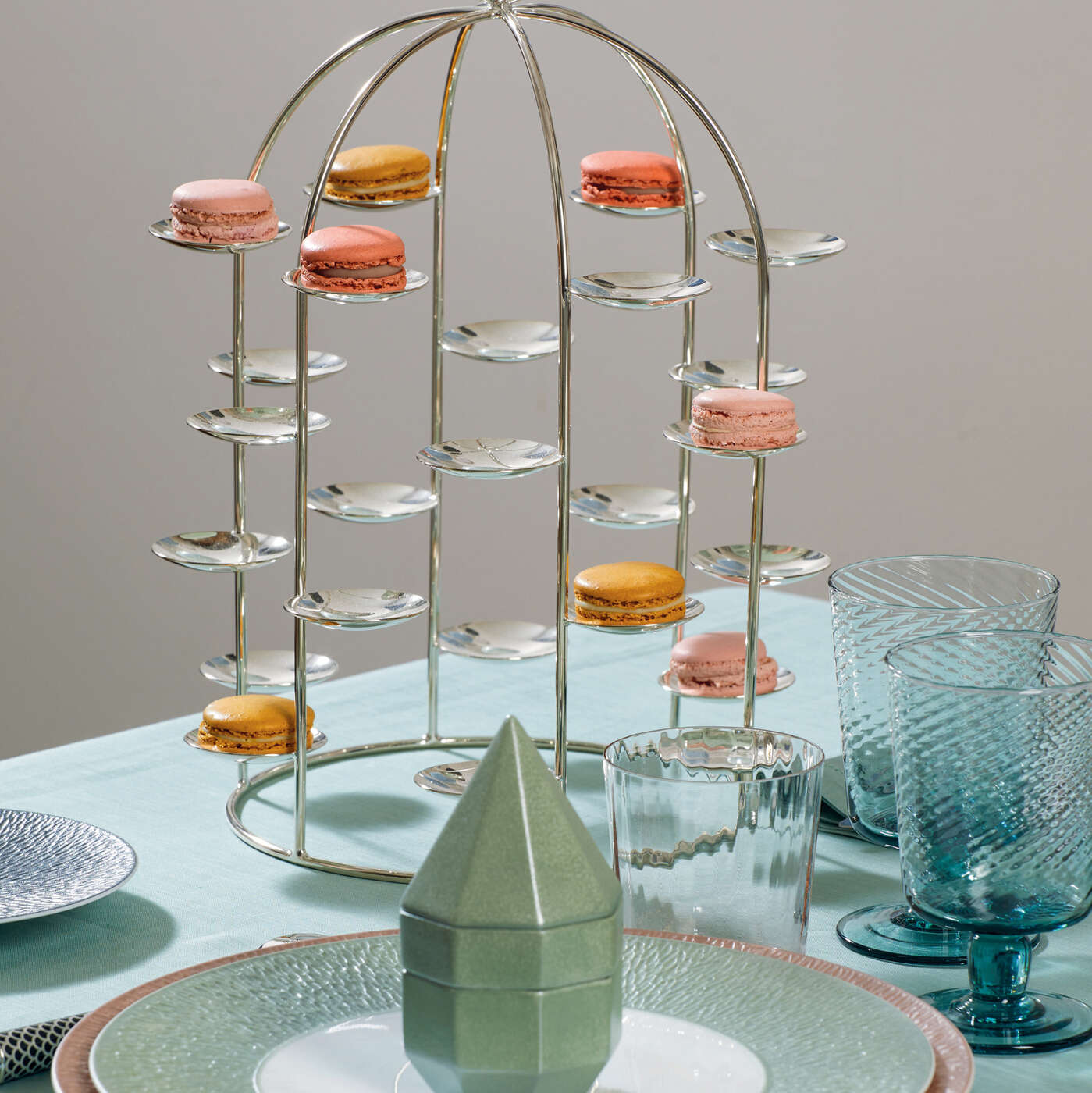 Ercuis Escapade Latitude Pastry Stand, 10 3/4 in, view 2