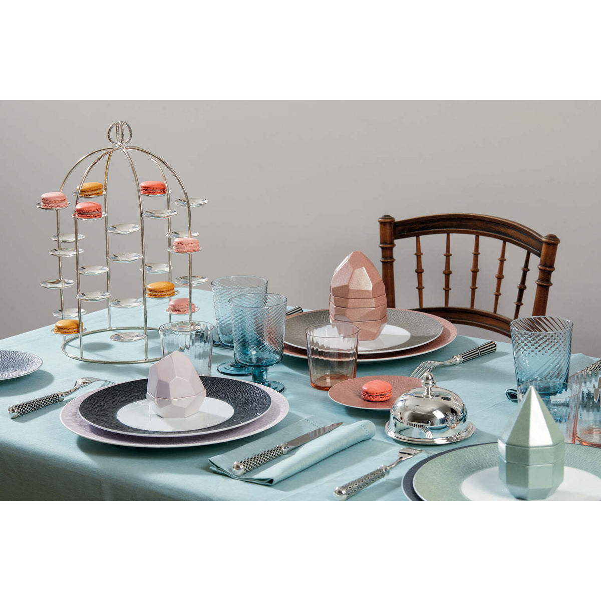 Ercuis Escapade Latitude Pastry Stand, 10 3/4 in, view 3