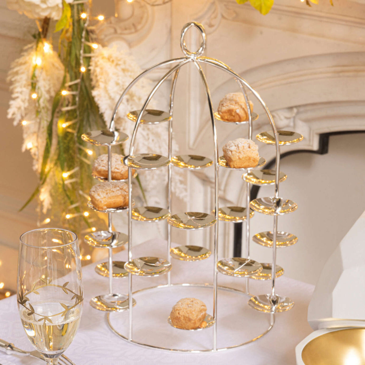 Ercuis Escapade Latitude Pastry Stand, 10 3/4 in, view 4