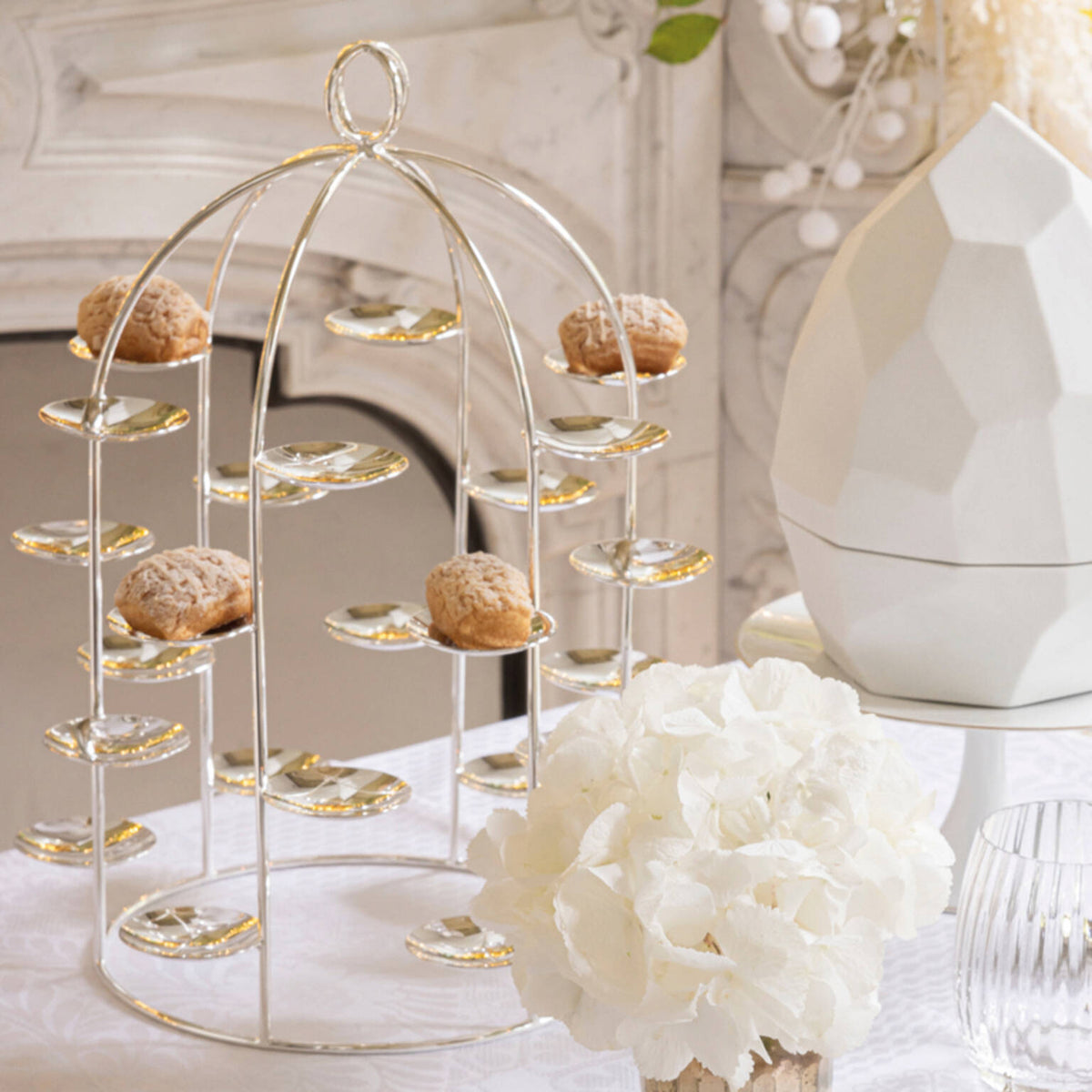 Ercuis Escapade Latitude Pastry Stand, 10 3/4 in, view 5