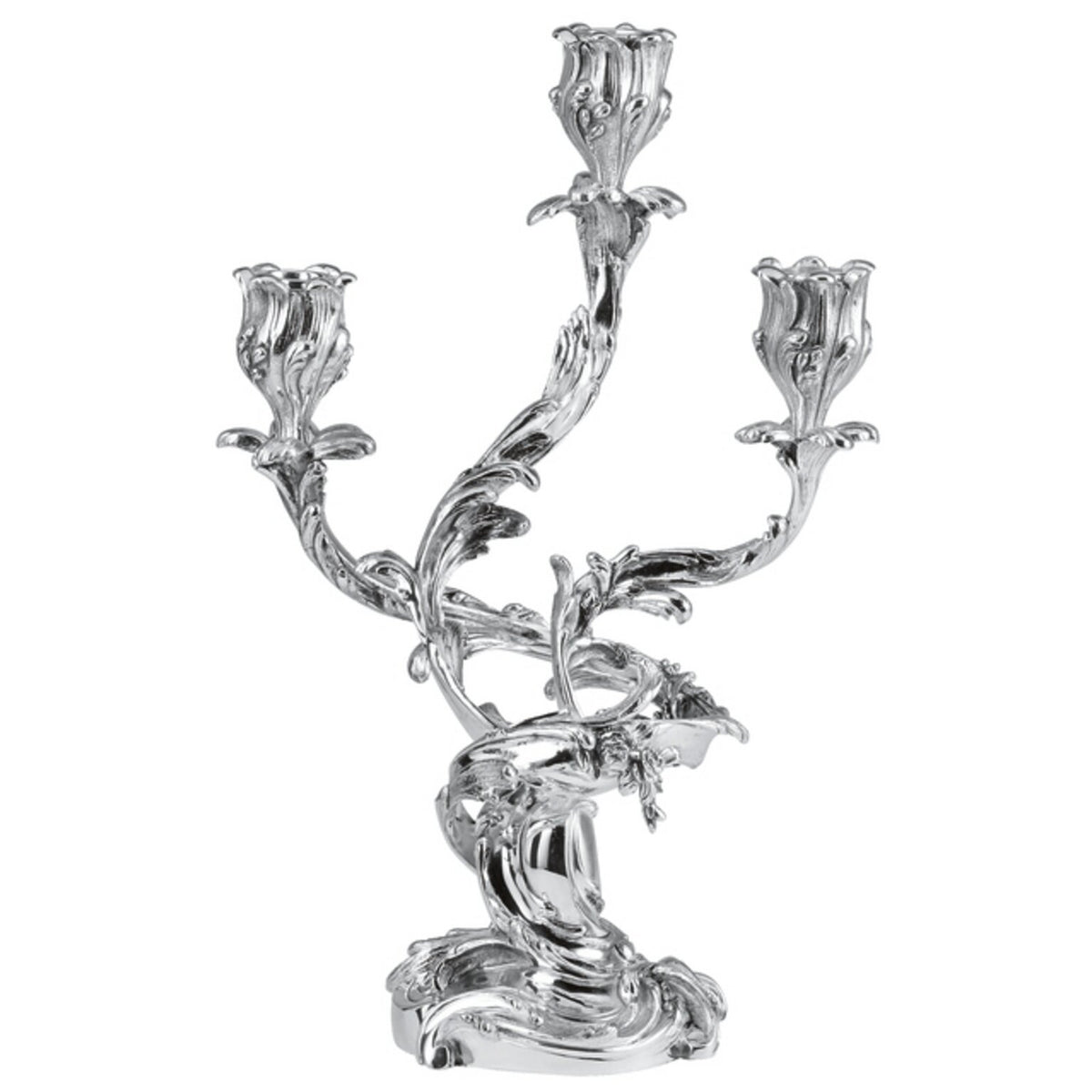 Ercuis Prestige Louis XV Candle Holder - 3 Lights