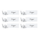 Ercuis Sélection Marque-Places Set of 6 Place Card Holder Snail