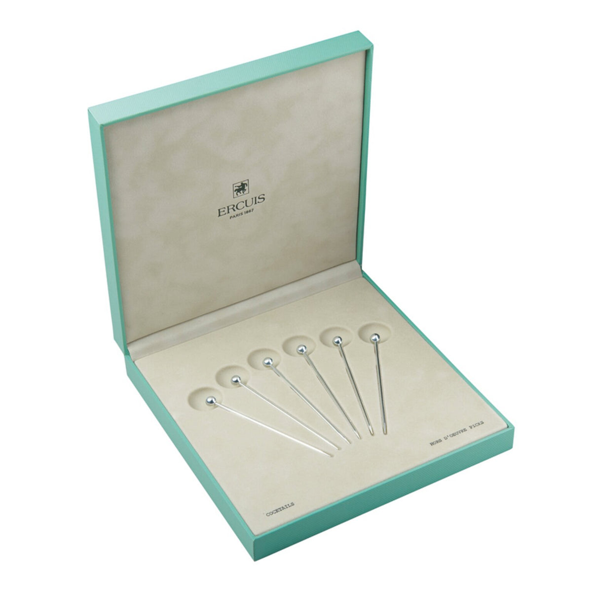 Ercuis Terrasse Tuileries Appetizer's Picks (set of 6), view 3