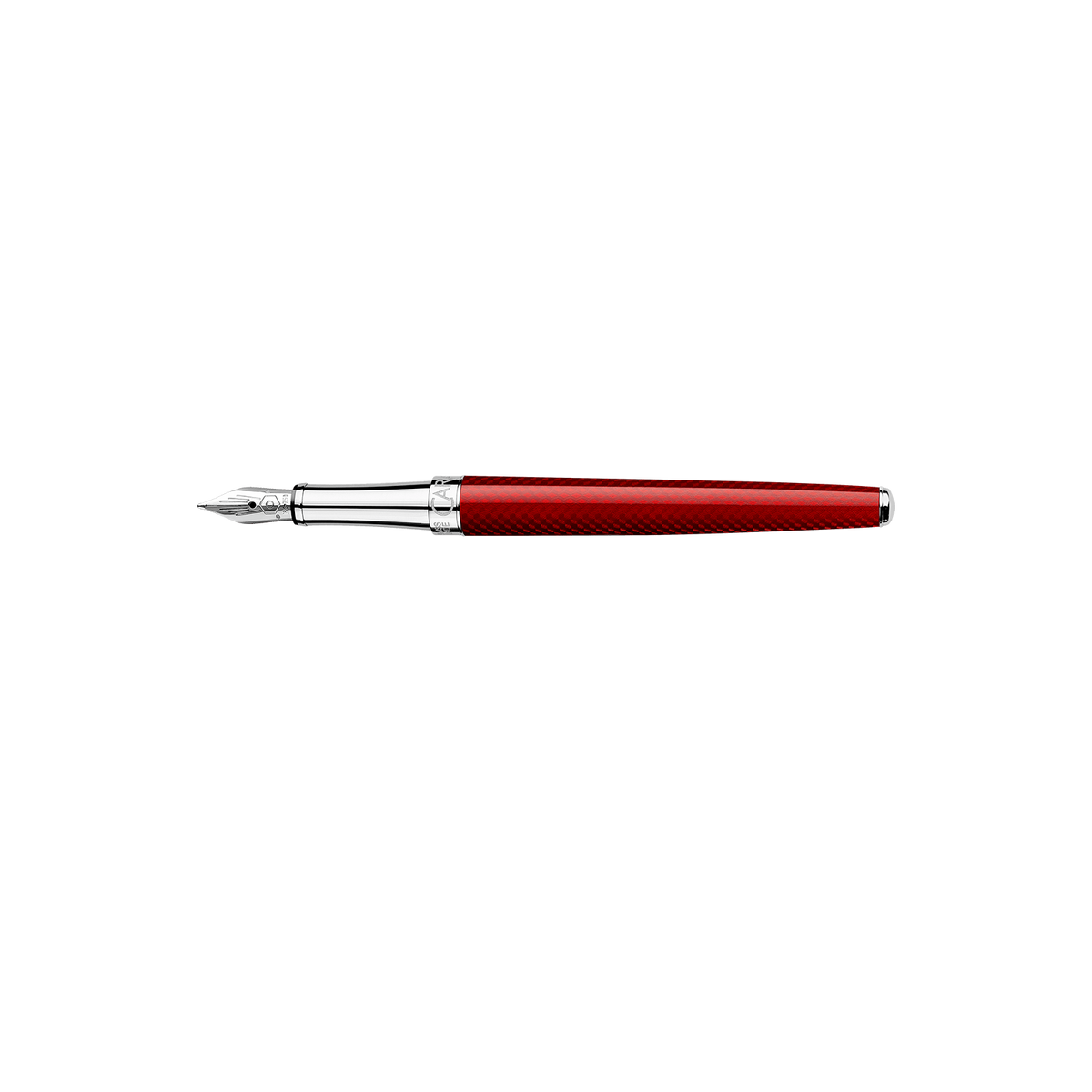 Caran d'Ache Léman Slim Rouge Carmin Fountain Pen - view 2