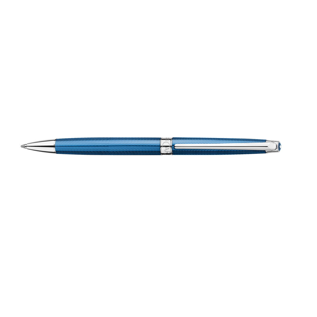 Caran d'Ache Léman Slim Grand Bleu Ballpoint Pen - view 2