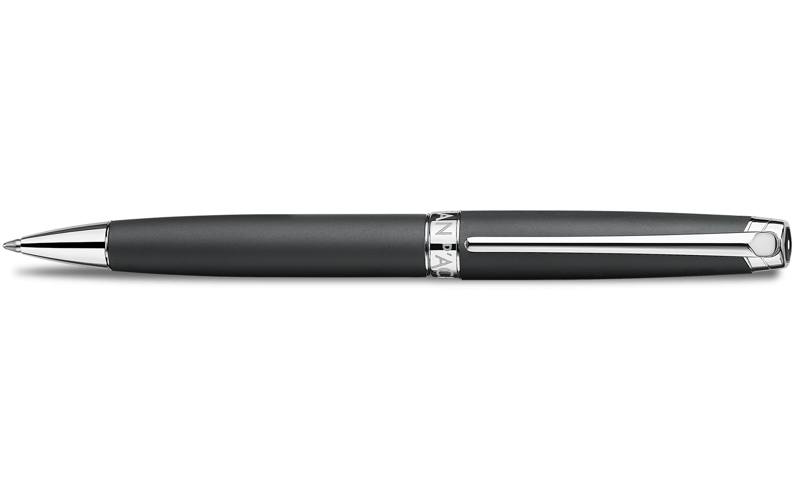 Caran d'Ache Léman Black Matt Ballpoint Pen - view 2