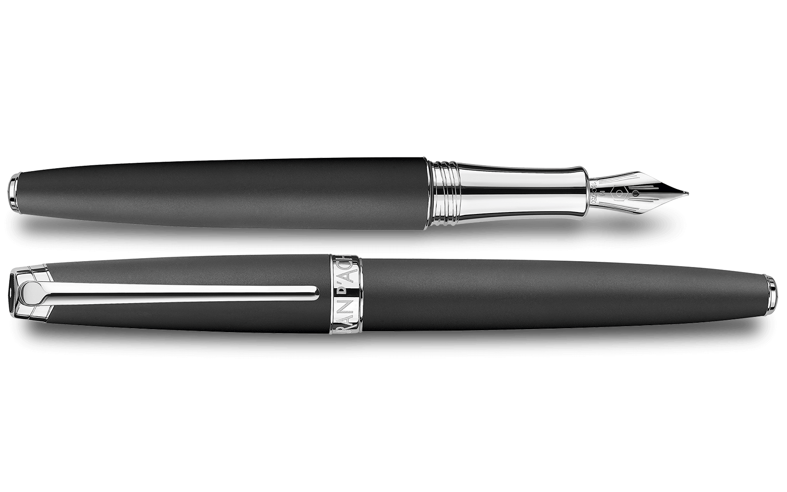 Caran d'Ache Léman Black Matt Fountain Pen - view 2