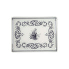 Gien Acrylic Serving Tray, Small - Les Dépareillées Blue