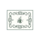 Gien Acrylic Serving Tray, Small - Les Dépareillées Green