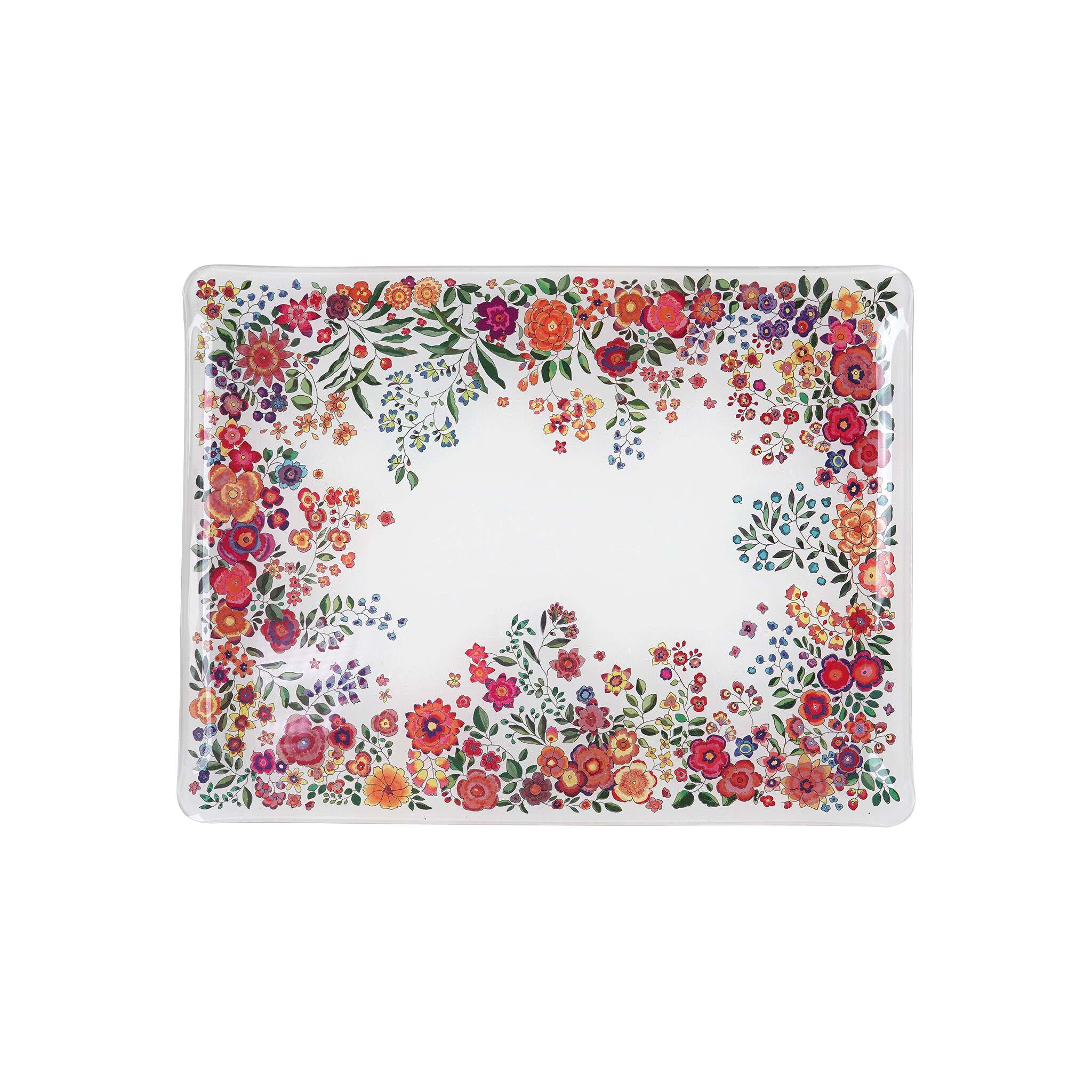 Gien Acrylic Serving Tray, Small - Poésie