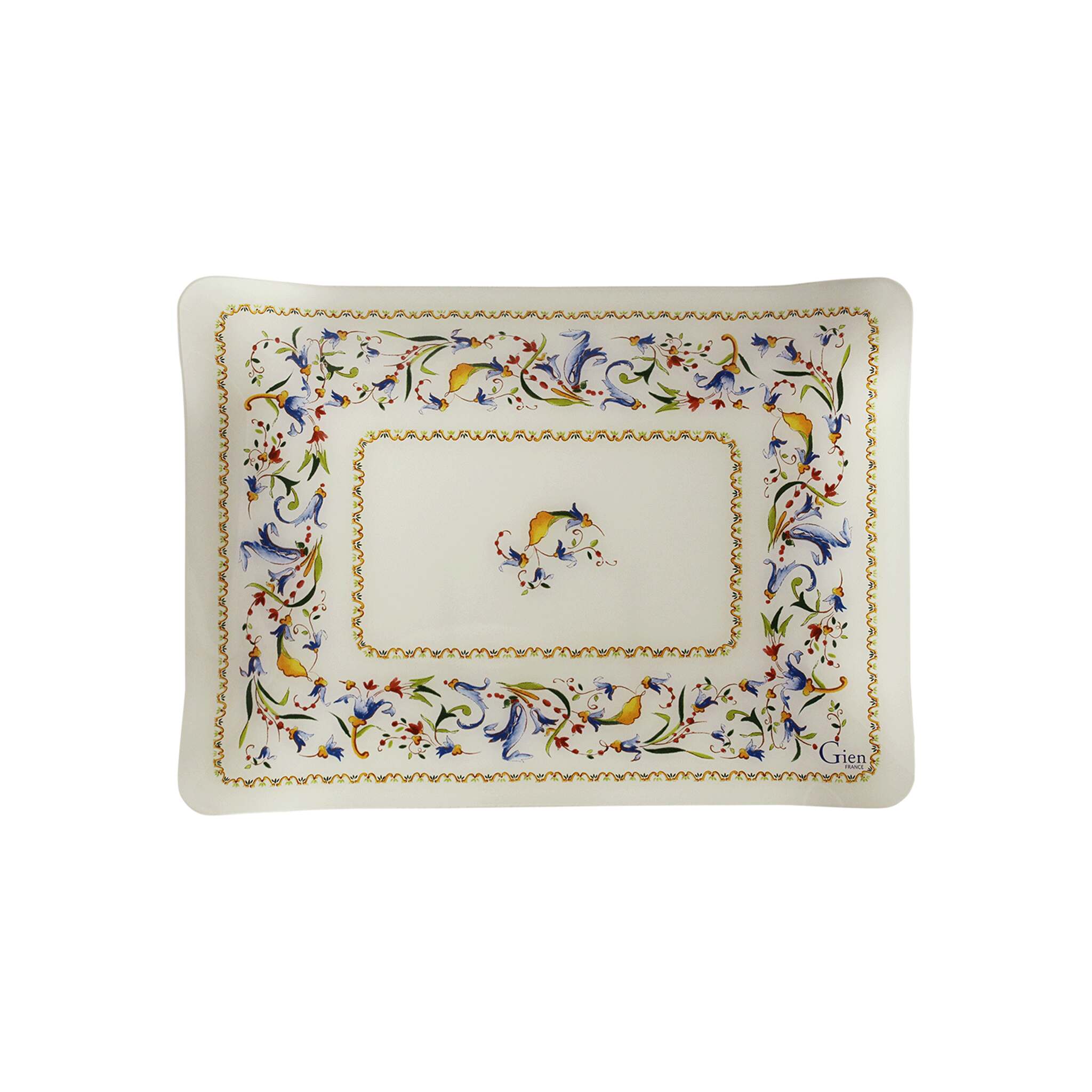 Gien Acrylic Serving Tray, Small - Toscana