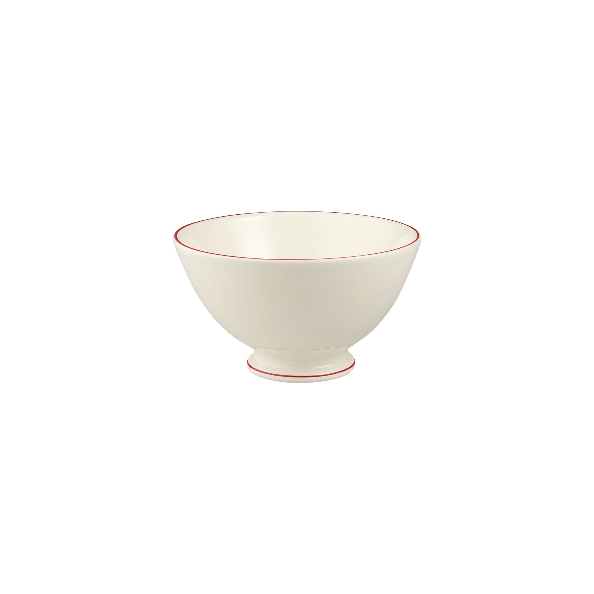 Gien Bowl Large - Filet Red