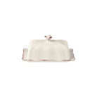 Gien Butter Dish - Filet Burgundy