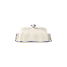 Gien Butter Dish - Filet Cobalt