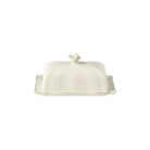 Gien Butter Dish - Filet Green