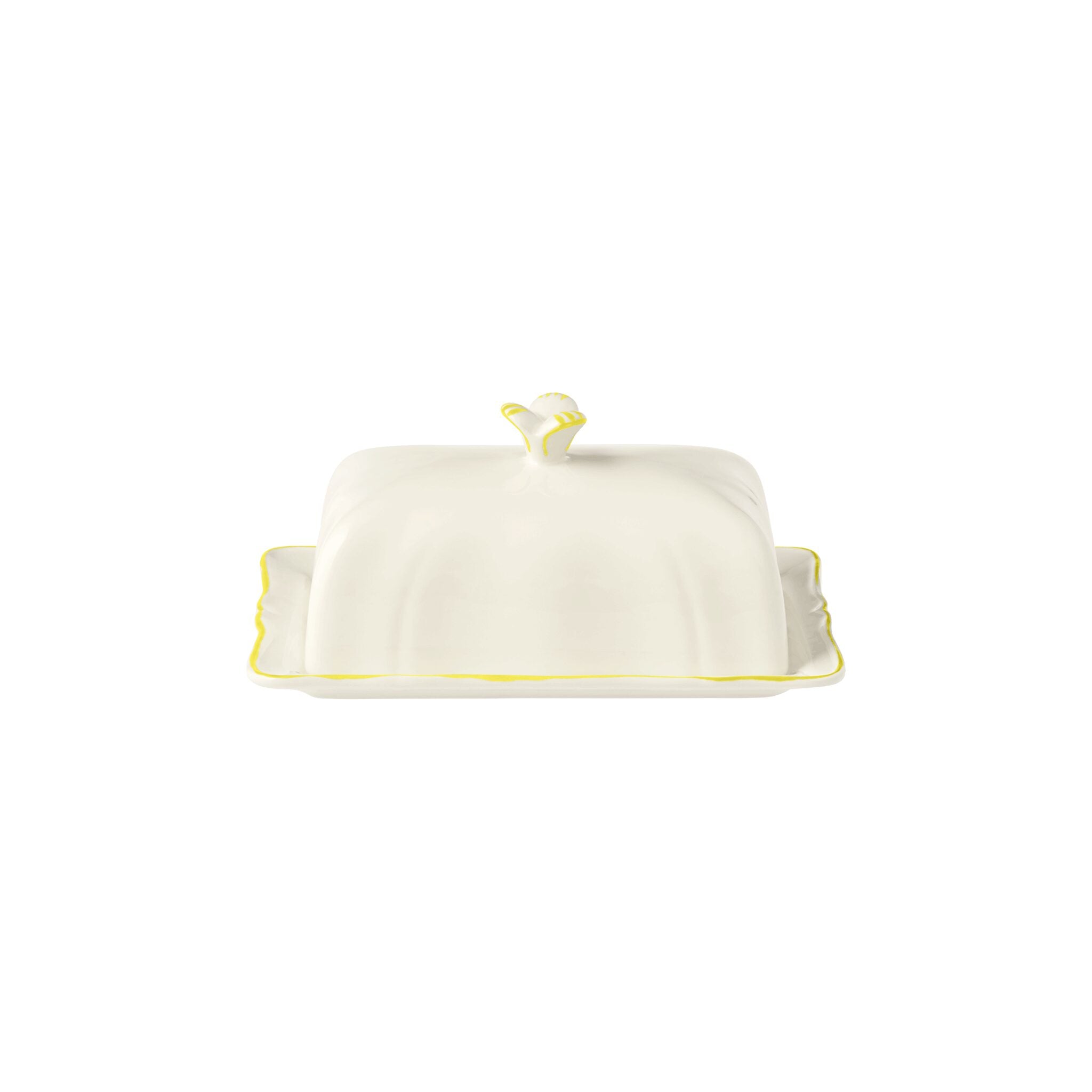 Gien Butter Dish - Filet Lemon