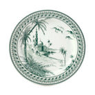 Gien Cake Platter - Les Dépareillées Green