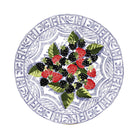 Gien Cake Platter - Oiseau Bleu Fruits