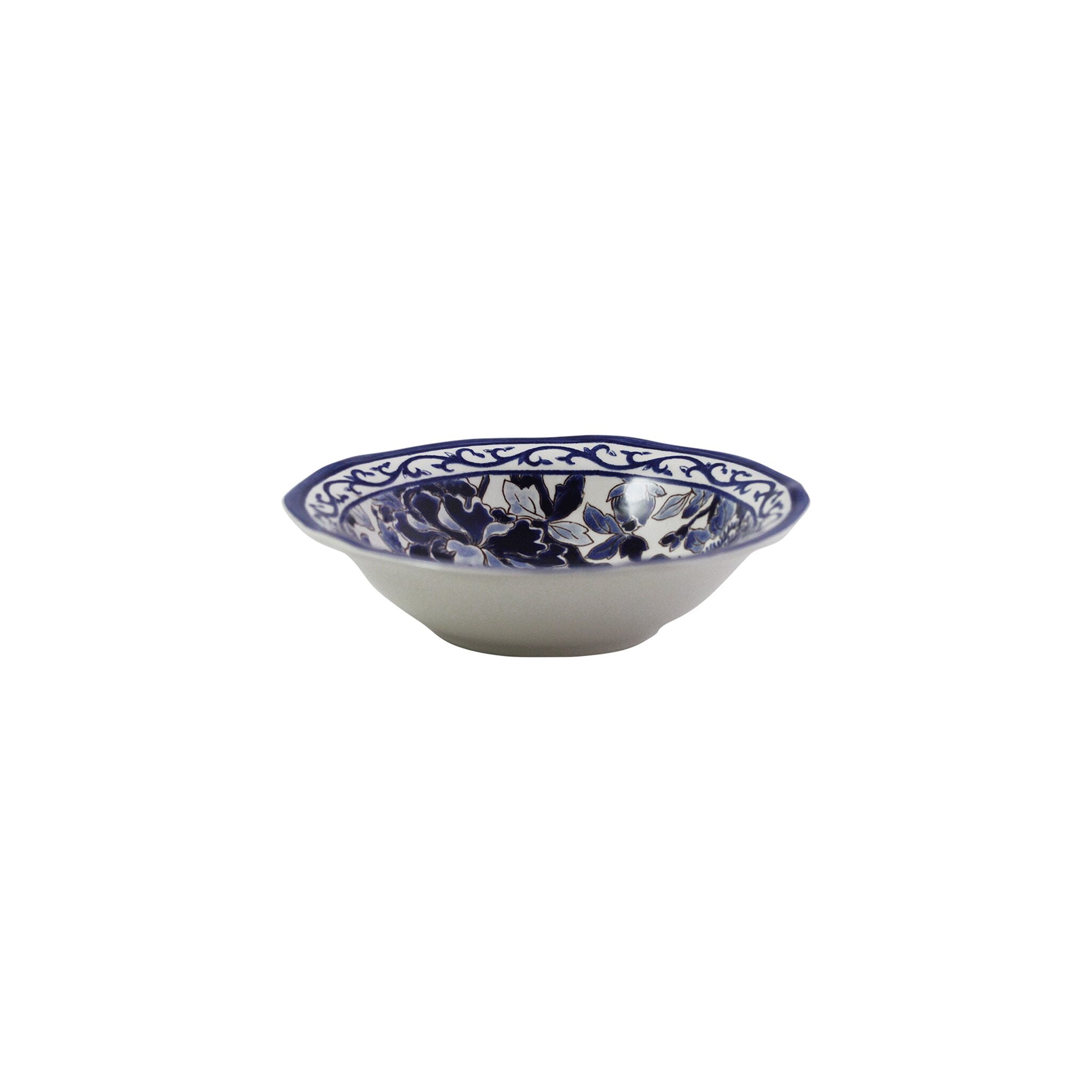 Gien Cereal Bowl - Pivoines Bleues