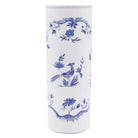 Gien Cylinder Vase, Large - Paradis Bleu
