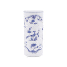 Gien Cylinder Vase, Medium - Paradis Bleu