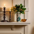 Gien Cylinder Vase Medium - Pivoines Vertes, lifestyle view