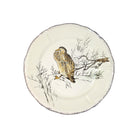 Gien Dessert Plate Brown Duck - Grands Oiseaux