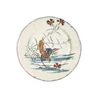 Gien Dessert Plate Kingfisher - Grands Oiseaux