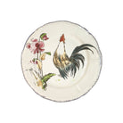 Gien Dessert Plate Strutting Rooster - Grands Oiseaux