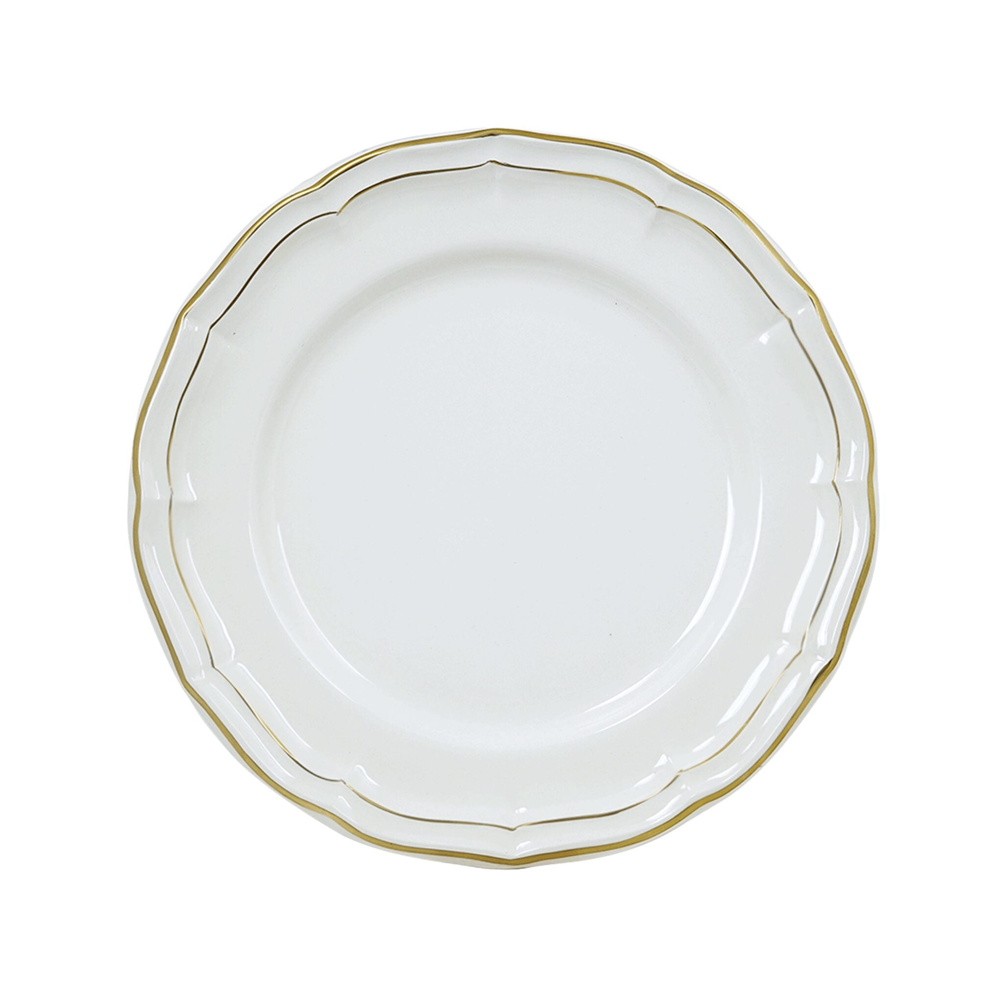 Gien Dinner Plate - Filet Gold