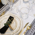 Gien Dinner Plate - Filet Gold, alternate view