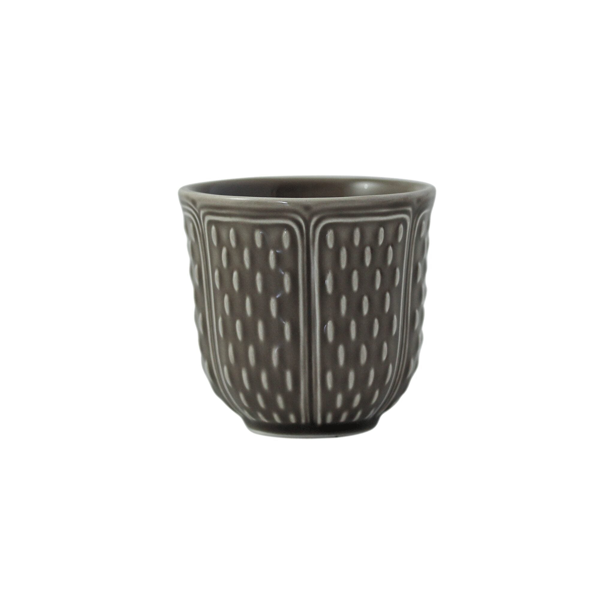 Gien Espresso Cup Taupe - Pont Aux Choux
