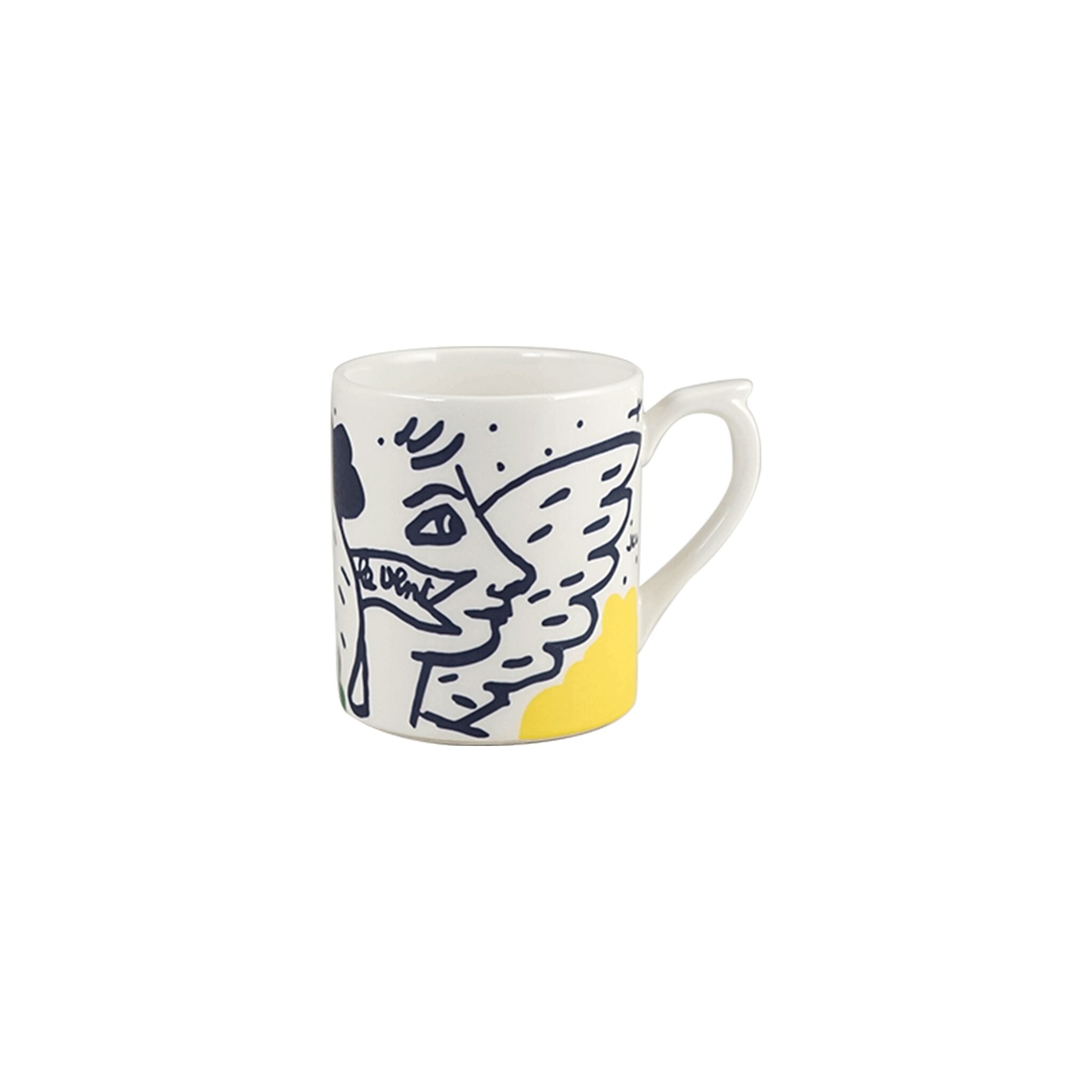 Gien Face Mug - L'Archipel Sentimental