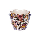 Gien Flower Pot Holder Niederwiller - Pivoines Vase