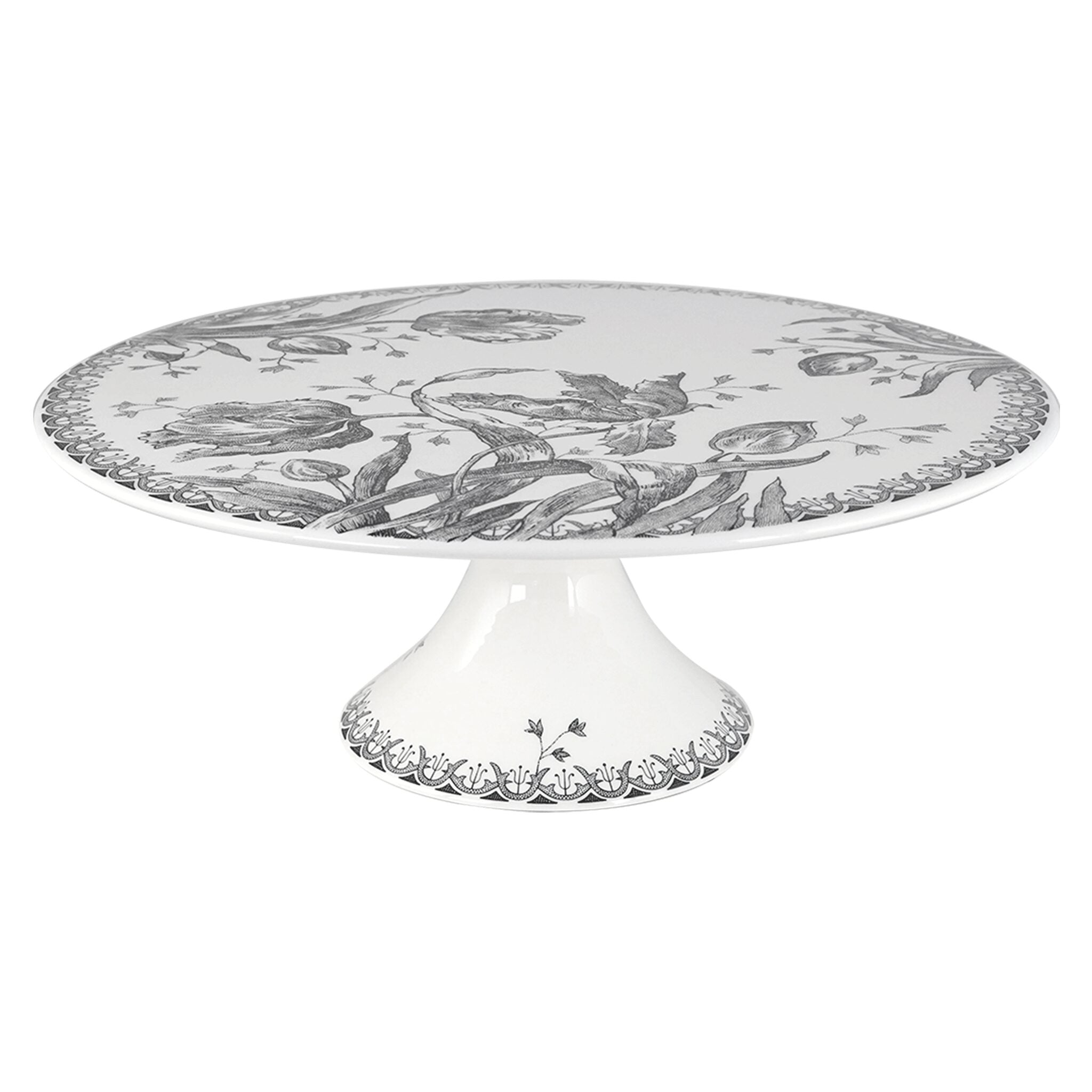 Gien Footed Cake Stand - Tulipes