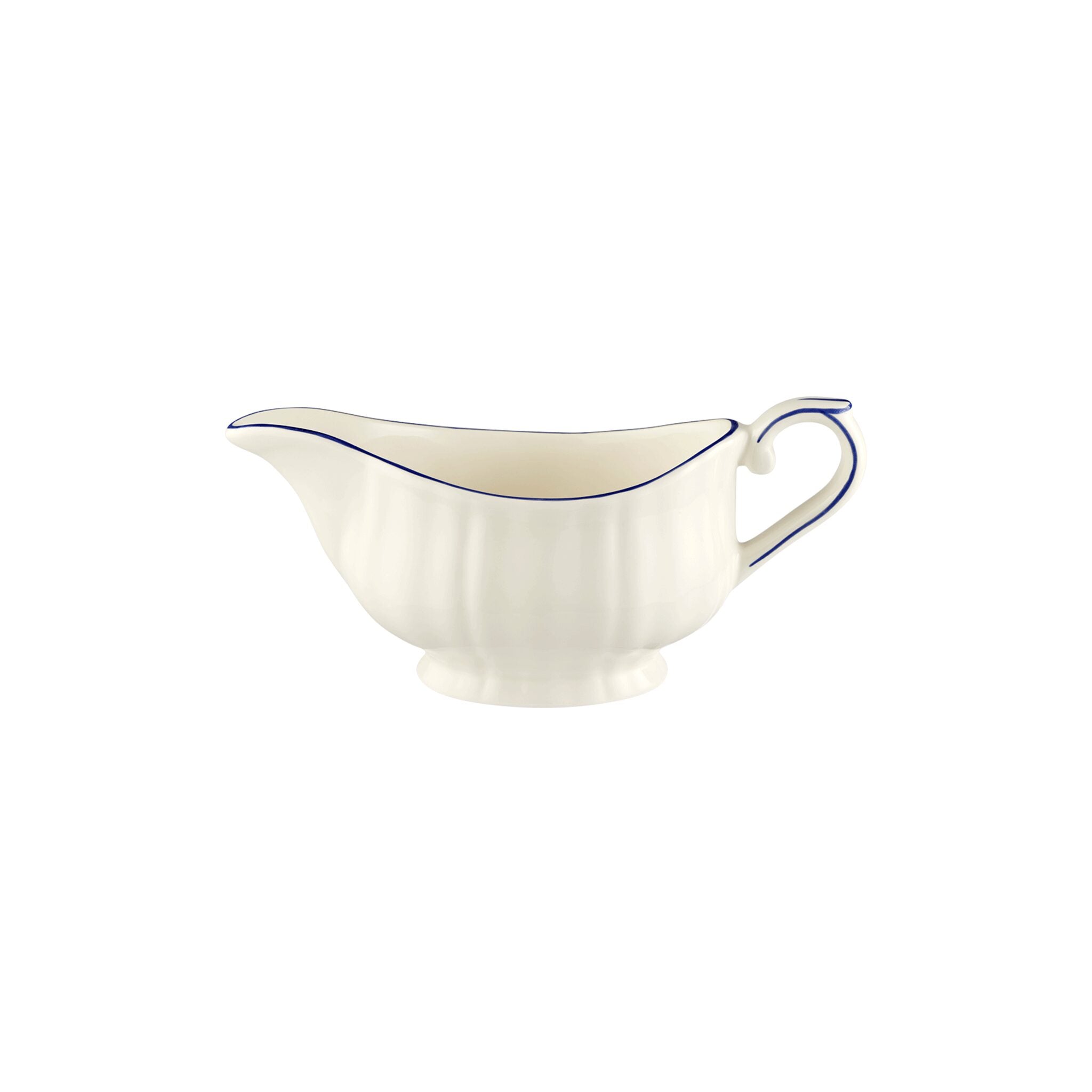 Gien Gravy Boat - Filet Cobalt
